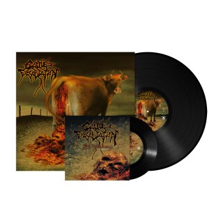 CATTLE DECAPITATION -- Humanure  LP+7"  BLACK