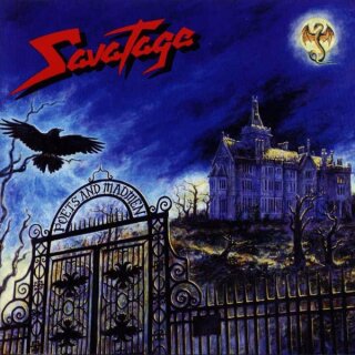 SAVATAGE -- Poets & Madmen  DLP+7"  GLOW IN THE DARK