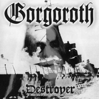 GORGOROTH -- Destroyer - Or How to Philosophize with the Hammer  LP  WHITE/ BLACK MARBLED