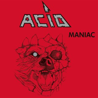 ACID -- Maniac  LP+7"  BLACK