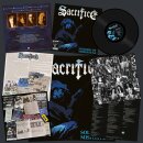 SACRIFICE -- Soldiers of Misfortune  LP  BLACK
