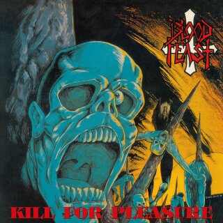 BLOOD FEAST -- Kill for Pleasure  LP  BLUE/ ORANGE MIXED