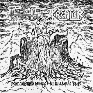 KREATOR/ TORMENTOR -- Bonecrushing Demos & Rehearsals 84-85  SLIPCASE  CD  GERMAN VERSION