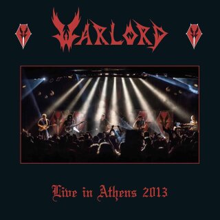 WARLORD -- Live in Athens 2013  DLP  BLACK