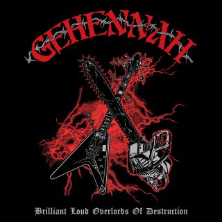 GEHENNAH -- Brilliant Loud Overlords of Destruction  LP  BLACK