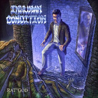 INHUMAN CONDITION -- Rat God  LP  GRAVEROT GREEN