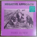 NEGATIVE APPROACH -- Tied Down  LP  PURPLE