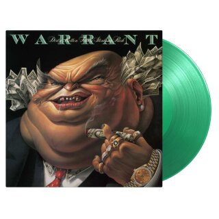 WARRANT -- Dirty Rotten Filthy Stinking Rich  LP  GREEN