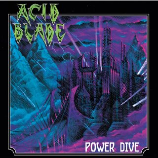 ACID BLADE -- Power Dive  LP  BLACK