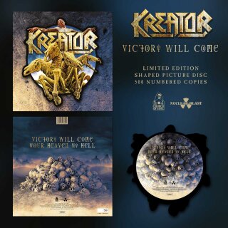 KREATOR -- Victory Will Come  PICTURE SHAPE