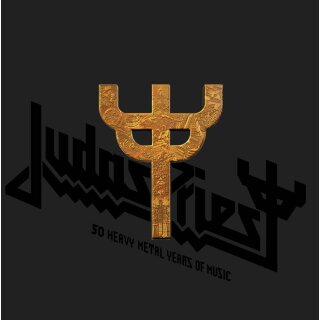 JUDAS PRIEST -- 50 Heavy Metal Years of Music  DLP  RED