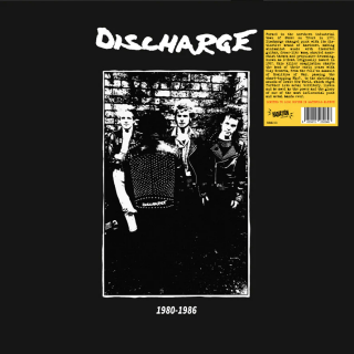 DISCHARGE -- 1980 - 1986  LP  BLACK