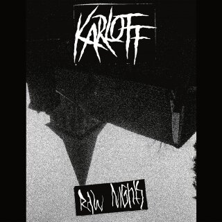 KARLOFF -- Raw Nights  MLP  BLACK 2ND PRESSING