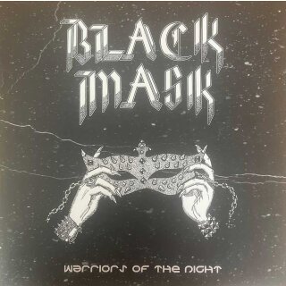BLACK MASK -- Warriors of the Night  MLP  SILVER MARBLED