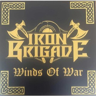 IRON BRIGADE -- Winds of War  LP  GOLD