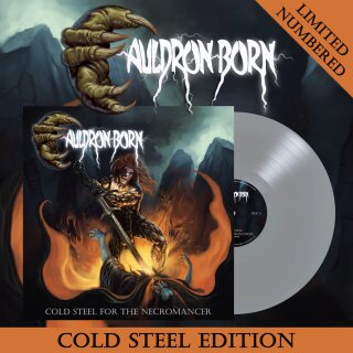 CAULDRON BORN -- Cold Steel for the Necromancer  LP  SILVER