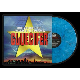 GLUECIFER -- Soaring with Eagles at Night  LP  BLUE