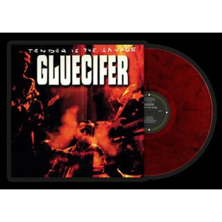 GLUECIFER -- Tender is the Savage  LP  RED / BLACK