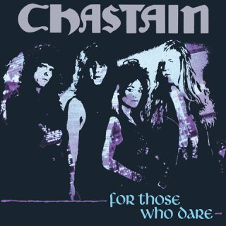 CHASTAIN -- For Those Who Dare  LP  BLACK