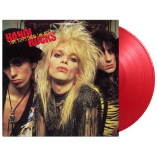 HANOI ROCKS -- Two Steps from the Move  LP  RED