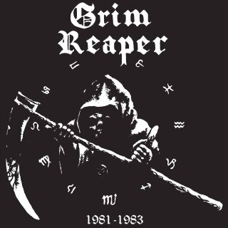 GRIM REAPER -- 1981-1983  DLP  BLACK