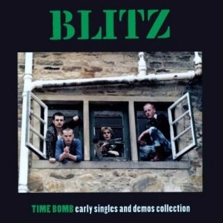 BLITZ -- Time Bomb: Early Singles and Demos Collection  LP  BLACK