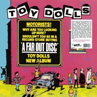 TOY DOLLS -- A Far out Disc  LP  BLACK
