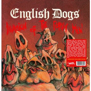 ENGLISH DOGS -- Invasion of the Porky Men  LP  BLACK