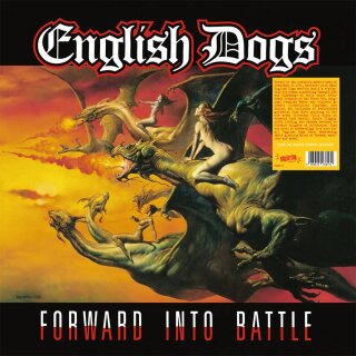 ENGLISH DOGS -- Forward into Battle  LP  BLACK