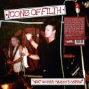 ICONS OF FILTH -- Not on Her Majestys Service  LP  SPLATTER