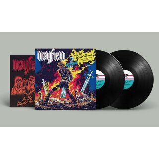 MAYHEM -- As the World Burns - Complete Recordings 1984/1987  DLP  BLACK