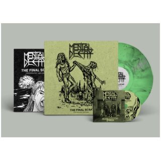 MENTAL DECAY -- The Final Scar - Discography 1987/1988  LP+CD  DIE HARD