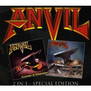 ANVIL -- Plugged in Permanent / Absolutely no Alternative  DCD  DIGIPACK