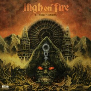 HIGH ON FIRE -- Luminiferous  DLP  OLIVE GREEN