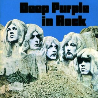 DEEP PURPLE -- Deep Purple in Rock  LP  BLACK
