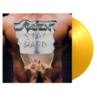 RAVEN -- Stay Hard  LP  YELLOW