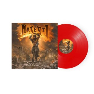 MAJESTY -- Back to Attack  LP  RED