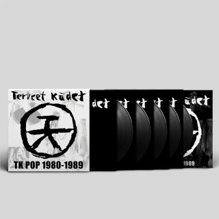 TERVEET KÄDET -- TK-POP 1980-1989  5LP  BOX  BLACK