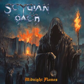 STYGIAN OATH -- Midnight Flames  LP  COLOURED