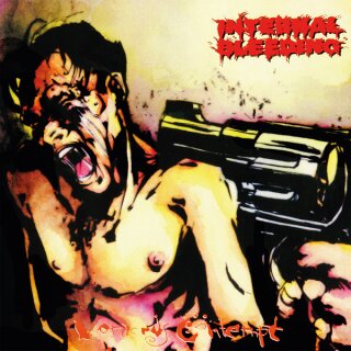 INTERNAL BLEEDING -- Voracious Contempt  LP  RED