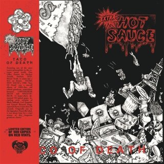 EXTRA HOT SAUCE -- Taco of Death  LP  RED