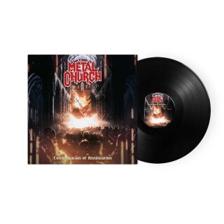 METAL CHURCH -- Congregation of Annihilation  LP  BLACK