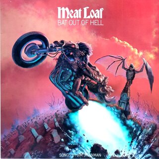 MEAT LOAF -- Bat out of Hell  LP  CLEAR