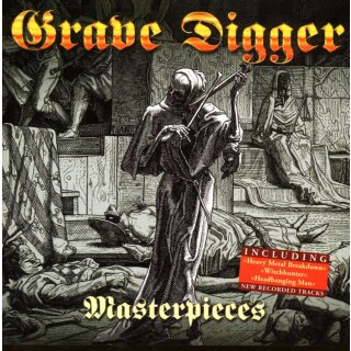 GRAVE DIGGER -- Masterpieces  CD  JEWELCASE
