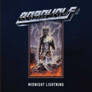 ROADWOLF -- Midnight Lightning  LP  BLACK