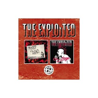 THE EXPLOITED -- Punks not Dead / On Stage  DCD