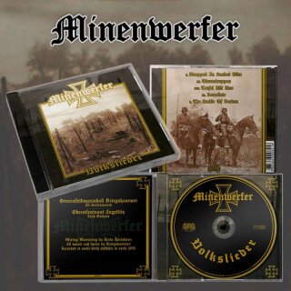 MINENWERFER -- Volkslieder  CD  JEWELCASE