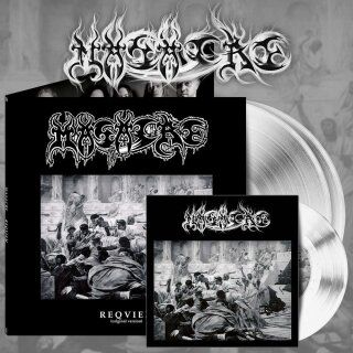 MASACRE -- Reqviem  DLP  WHITE + 7"