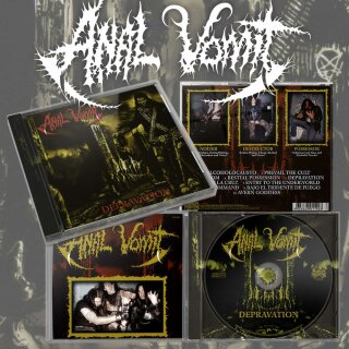 ANAL VOMIT -- Depravation  CD  JEWELCASE