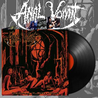 ANAL VOMIT -- Demoniac Flagellations  LP  BLACK